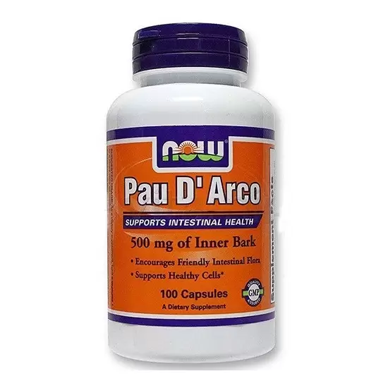 Pau D Arco La Pacho 500mg 100kaps - Now Foods