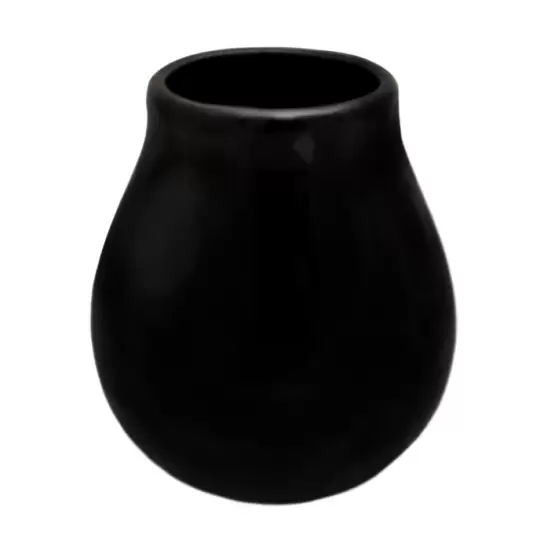 Tykwa ceramiczna czarna Matero - Yerba Mate
