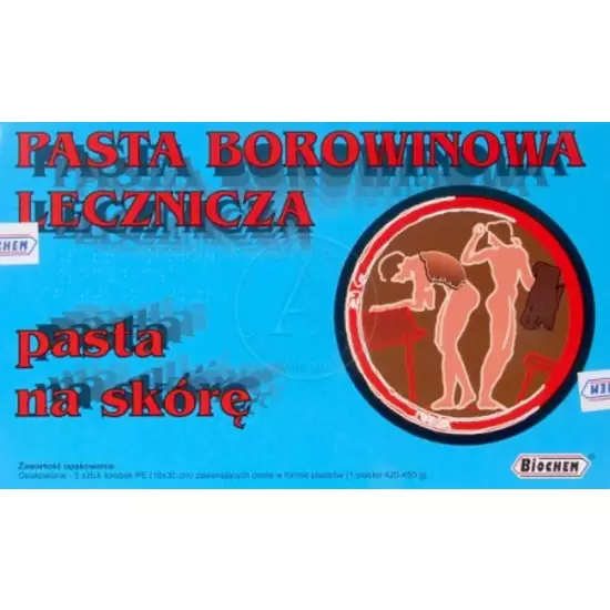 Pasta Borowinowa plastry 18x30cm 5szt - Biochem
